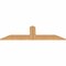 Ekena Millwork Portland Smooth Timber Gable Bracket, Western Red Cedar, 60"W x 17"H x 1 1/2"D x 5 1/2"F, 7/12 Pitch GBW060X17X0206POR00SWR - alternate 3